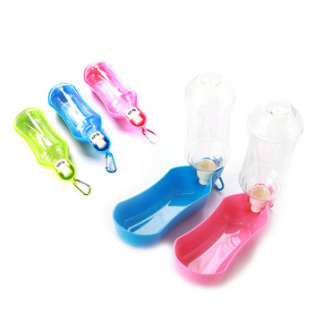 Plastic Travel 250ml/500ml Pet Dog Water Bottle