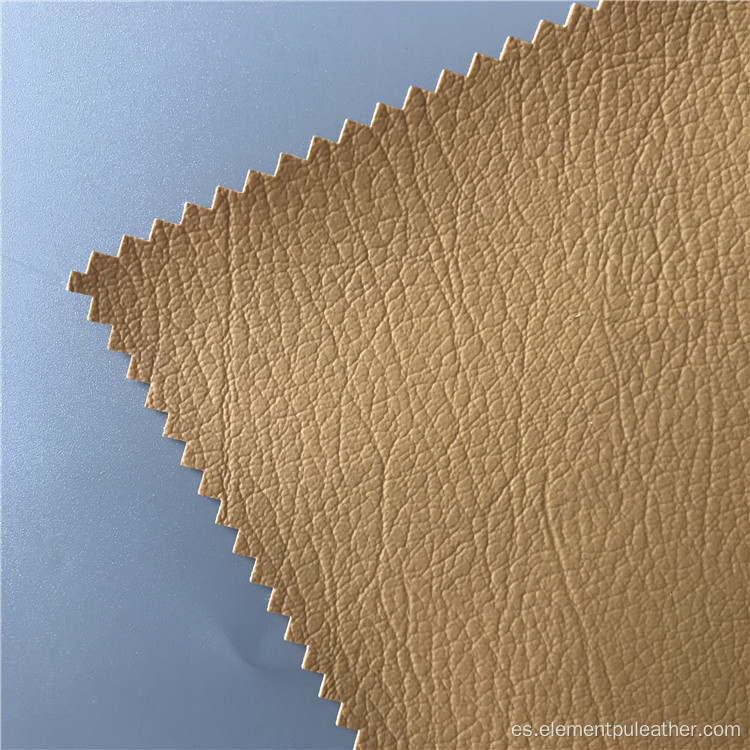 Respaldo Spunlace de cuero sintético de PVC de 0,8 mm