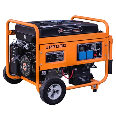 Single phase 5kva generator, air cooled petrol generator with CE certificate