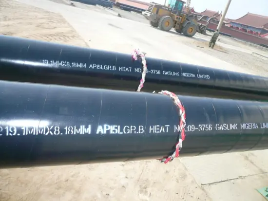 carbon black welded steel pipe