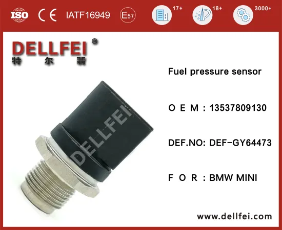 New Common Rail High Pressure Sensor 13537809130 for BMW,MINI