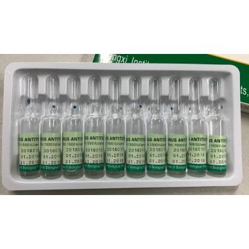 Inyección de antitoxina tetánica 1500 UI