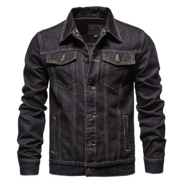 2024 Spring New Trend Men's Windproof Denimジャケット