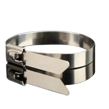Customized 304 Stainless Steel Cable Tie 4.6*200 Adjustable Ball Type