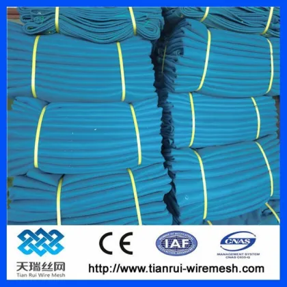 green construction scaffold safety net with UV protection