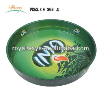 Customized order large plastic tray plastic serving tray
