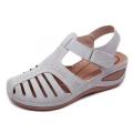 Женщины PU High High Roman Romanles Comfy Summer