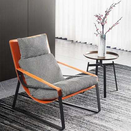 Living room sofa lounge chair fabric leisure chair