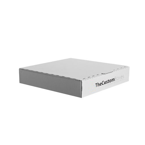 Personalized cardboard delivery box black pizza box