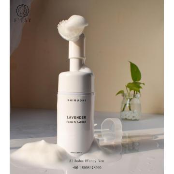 Korean Skincare OEM Natural Organic Facial Wash Limpiador de espuma facial sin crueldad para todo tipo de piel