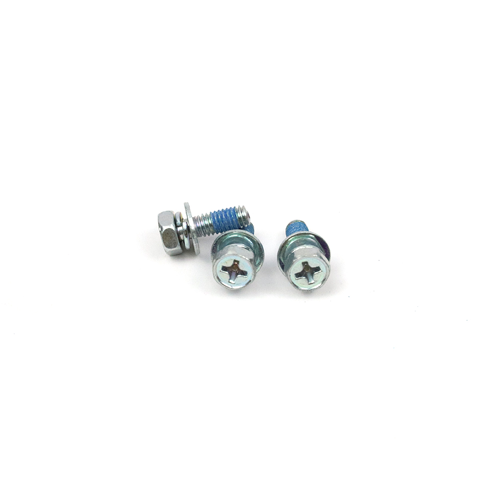 SEM Screws With Blue Nylon Patch