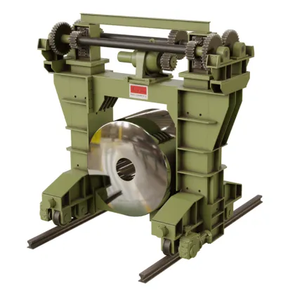 Automated Shuttle Carrier for Metal Coil Warehouse