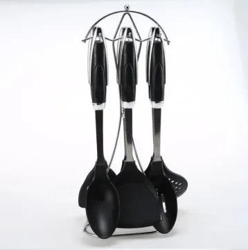 Nylon Kitchen Tools Set Cutlery Set with Stainless Steel Kitchen Set