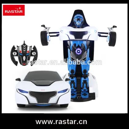Rastar wholesale kids transform robot remote control toy rc car