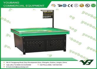 Steel Square Unit Fruit Vegetable Display Rack zinc and pla