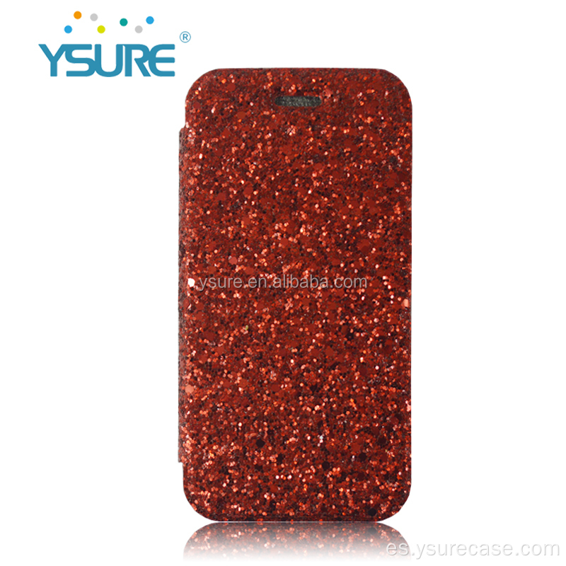 Case bling de teléfono para iPhone7 con PC transparente