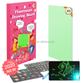 Suron Sketchpad Board Pad de dibujo fluorescente para niños