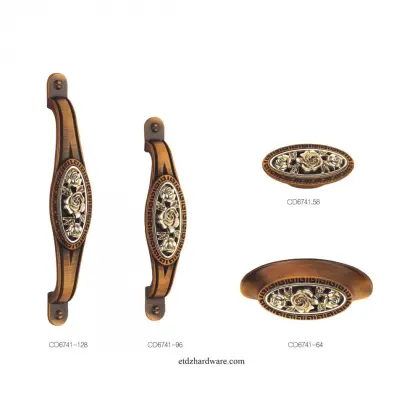 Zinc Alloy Hardware Fitting Furniture Handle
