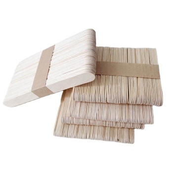 Professional Disposable Wooden Tongue Depressor for Salon Hair Removal and Wax Applicator