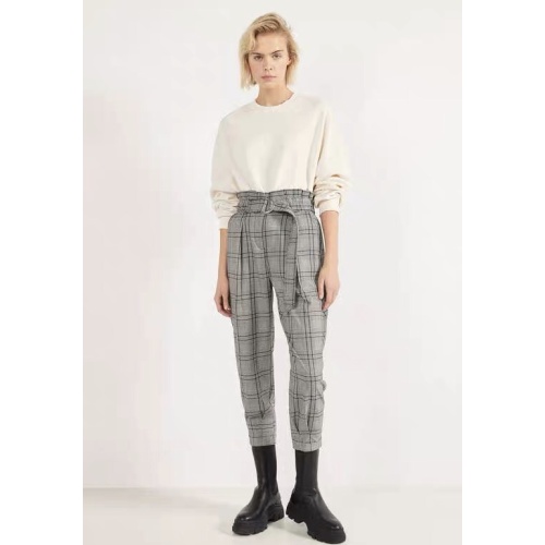 Fashion Lady Long Waist Slim Fit Long Pants