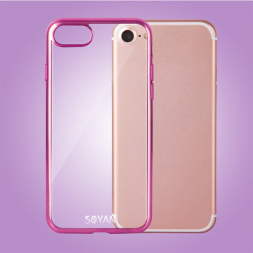 2016 newest and more popular Laser Cover Phone Case Big Camera Hole Case Phone for IPhone 7