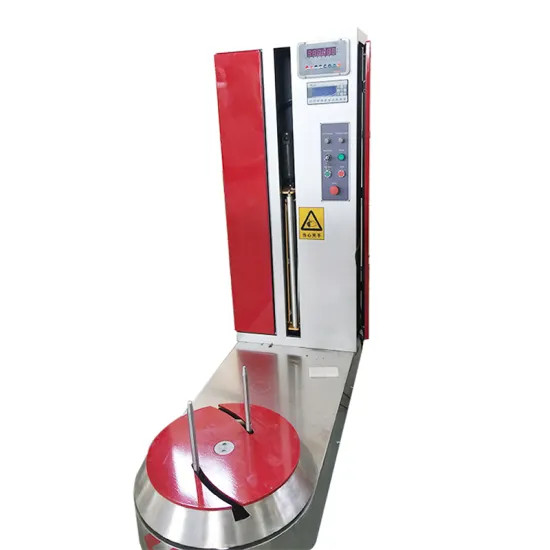 Plastic Film Stretch Baggage Wrapper Airport Luggage Packing Machine