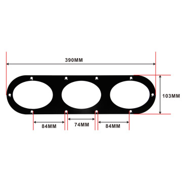 Universal bumper guide air diffuser panel head gasket