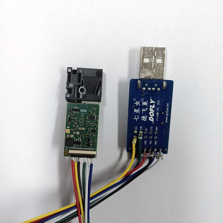 Промышленный датчик расстояния 10м USB-преобразователь