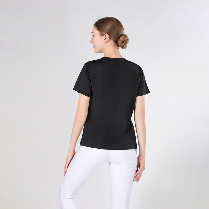 slim horse riding shirts for women