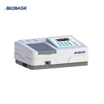 Professional BIOBASE UV/VIS Spectrophotometer with Dual Beam Scanning and 8 Wavelengths for Laboratory Use