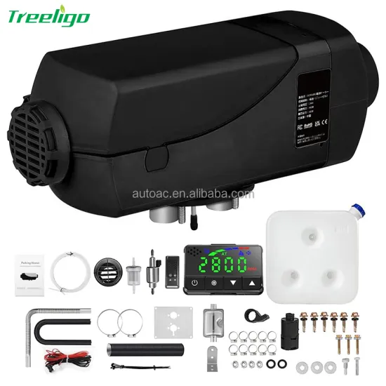 12V/24V 5KW Light Oil Air Heater - Low Fuel Consumption Car Heater with LCD Display and Remote Control