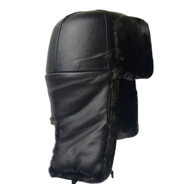 Hongxianbeier Musim Sejuk Domba Shearling Helmet Keselamatan