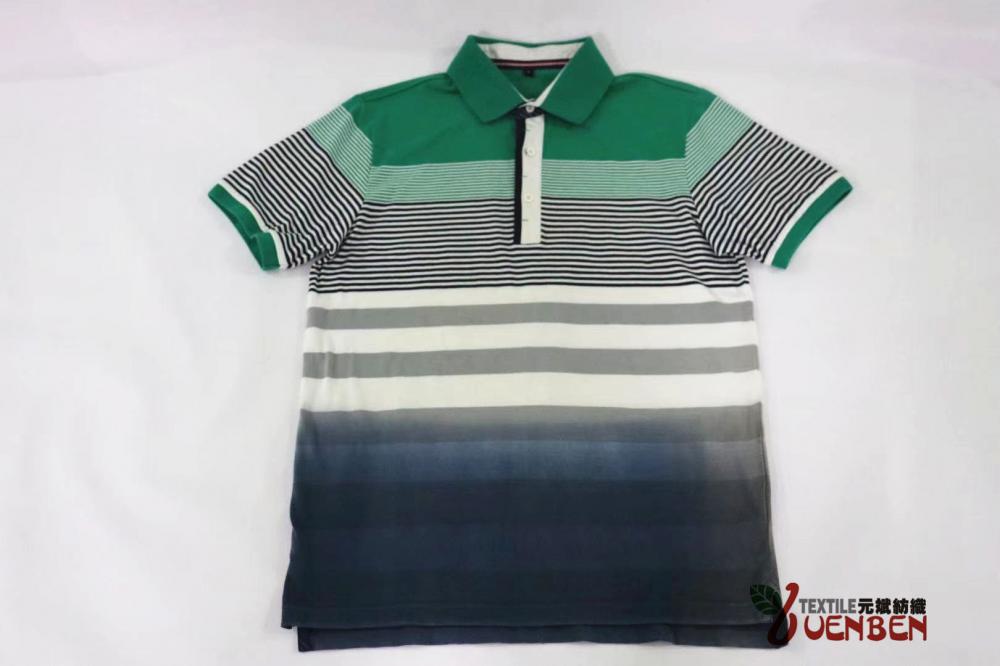 Men's YD Stripe Jersey With Dip-Dye