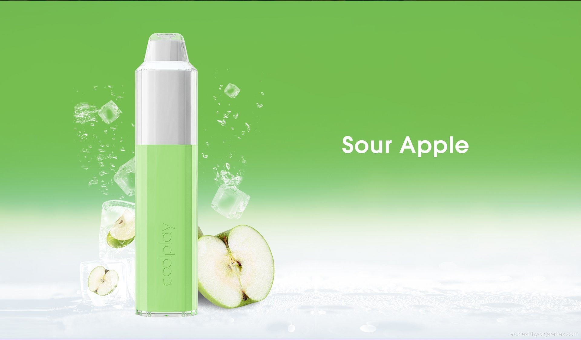 Sabor a la fruta duradero original Coolplay 600 huff vape