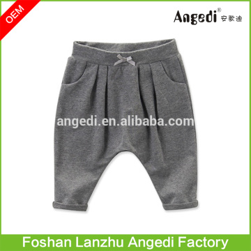 Cotton Fleece Baby Pants Harem Pants Wholesale Bowtie Baby Harem Pants