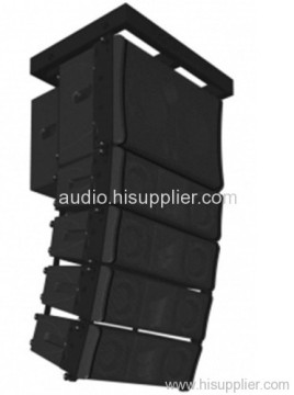 Professional 2-way Dual 5" Mini Line Array And Dual 8" Active Subwoofer Speaker System 