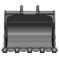 دلو حفارة التعدين 120T-8m³