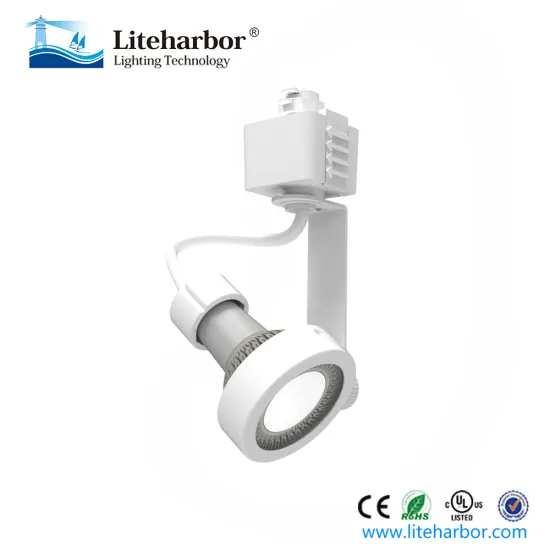 Black/ White/ Satin Nickel or customized GU10 Gimbal Track Head with Housing