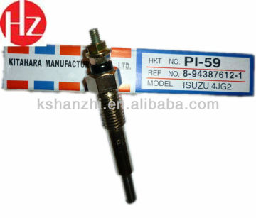 Isuzu forklift 4jg2 pi-59 diesel glow plug