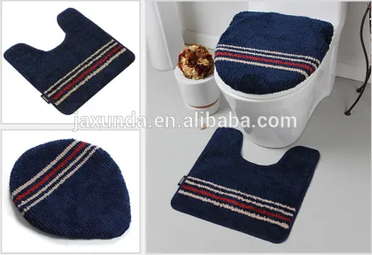 Super soft microfiber toilet mat