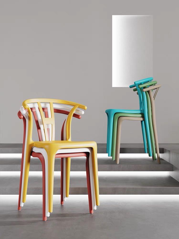 Plastic outdoor chair