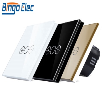 Bingoelec Home Wall Touch Fan Light Dimmer Tuya Alexa Smart Switches Wi-Fi habilitado