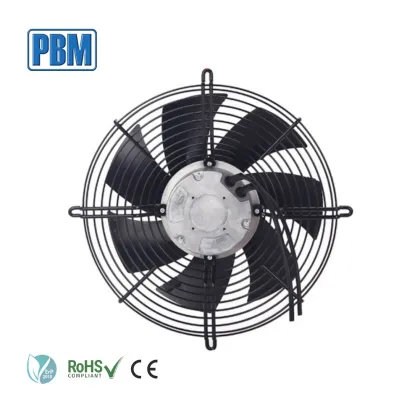 300x141mm Greentech 230V Axial Flow Fan with EC Brushless Motor: High-Efficiency Air Movement Solution
