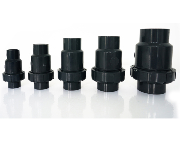 High-Quality PVC Double Union Check Valve with Two-Sided Thread: Your Reliable Solution for Plumbing Needs