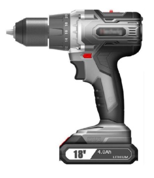 Drillage d'impact sans balais de batterie 20V / 18V avec mandrin sans clé: outils électriques pour une utilisation professionnelle et bricolage