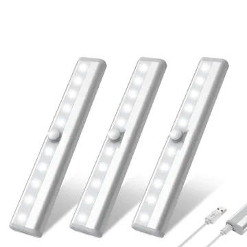 10LED USB Rechargeable Under Cabinet Motion Sensor Light