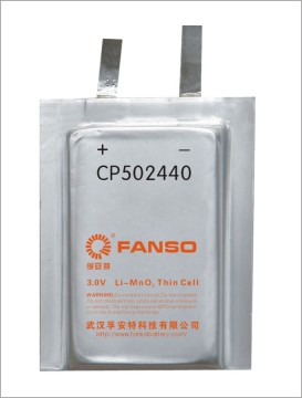 CP502440 3.0V 1200mAh