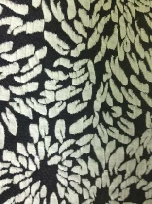 Garment flower T/R Jacquard Shirting Fabric