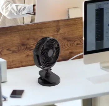 2024 Portable Mini Handheld Fan Custom Logo Desktop fan two wind speed