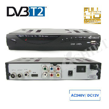 12v in Digital DVB-T2 HD H.264/MPEG-4/MPEG-2 Set Top Box